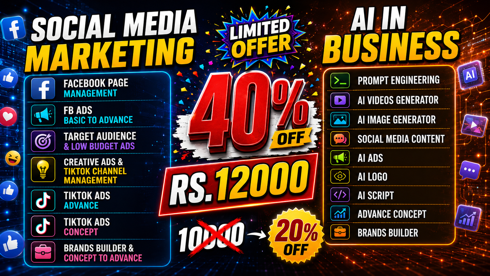 AI + SOCIAL MEDIA MARKETING